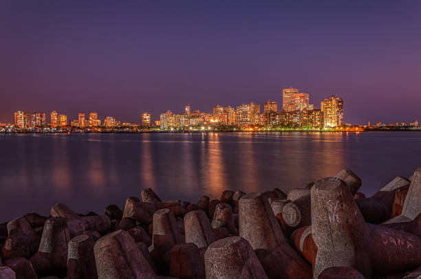 Marine Drive sunset on one-day Mumbai visit